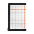 White Halloween Tattersall Pattern Print Trifold Wallet