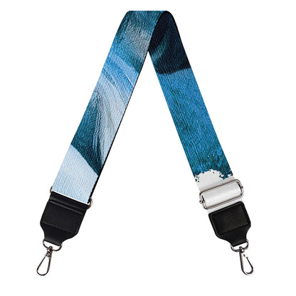 White Horse Painting Print Bag Strap
