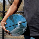 White Horse Painting Print Basketball