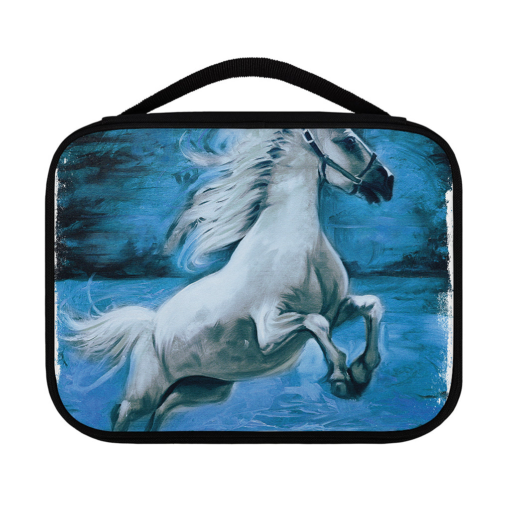 White Horse Painting Print Classic Bible Case