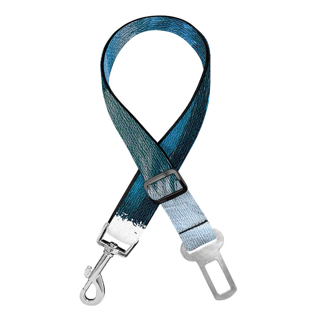 White Horse Painting Print Dog Seat Belt