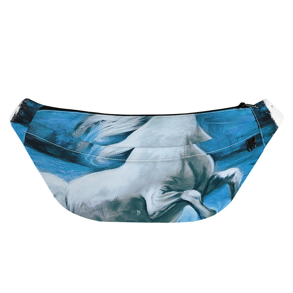 White Horse Painting Print Fanny Pack