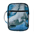 White Horse Painting Print Front Pocket Bible Bag