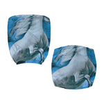 White Horse Painting Print Office Chair Cover