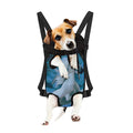White Horse Painting Print Pet Carrier Backpack