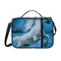 White Horse Painting Print Shoulder Strap Bible Bag
