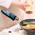 White Horse Painting Print Skillet Handle Cover
