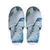 White Horse Painting Print Slippers