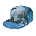 White Horse Painting Print Snapback Cap