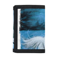 White Horse Painting Print Trifold Wallet