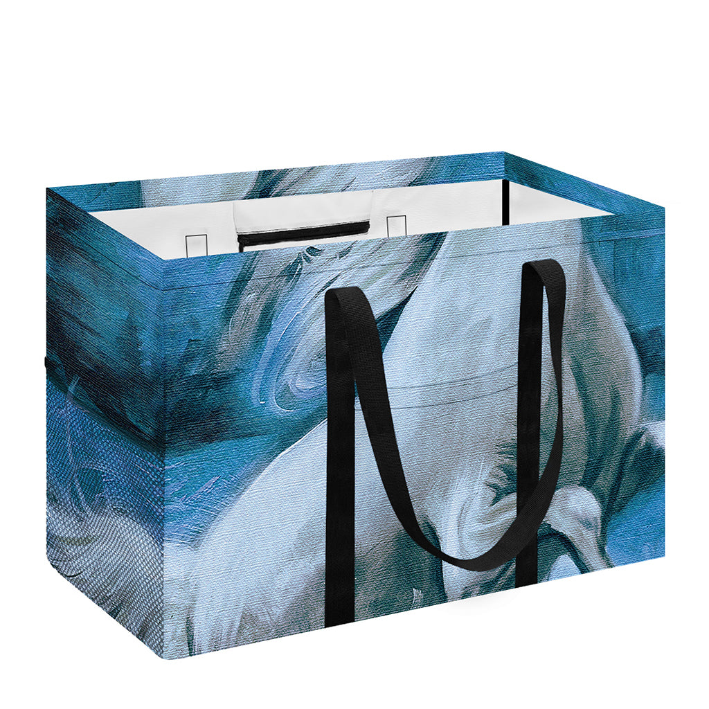White Horse Painting Print Utility Tote Bag