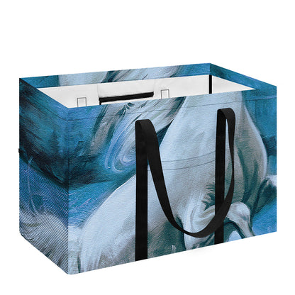 White Horse Painting Print Utility Tote Bag