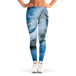 White Horse Painting Print Women's Leggings