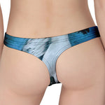 White Horse Painting Print Women's Thong