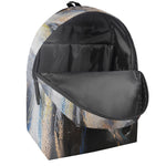 White Horse Portrait Print Backpack
