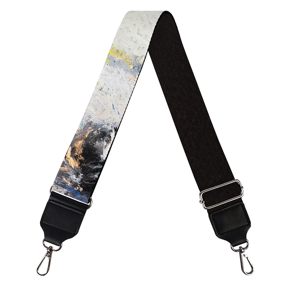 White Horse Portrait Print Bag Strap