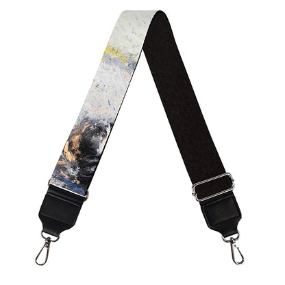 White Horse Portrait Print Bag Strap