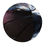 White Horse Portrait Print Basketball