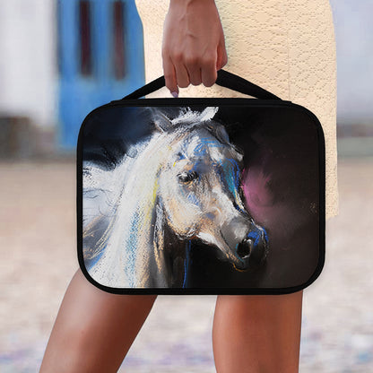 White Horse Portrait Print Classic Bible Case