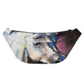 White Horse Portrait Print Fanny Pack