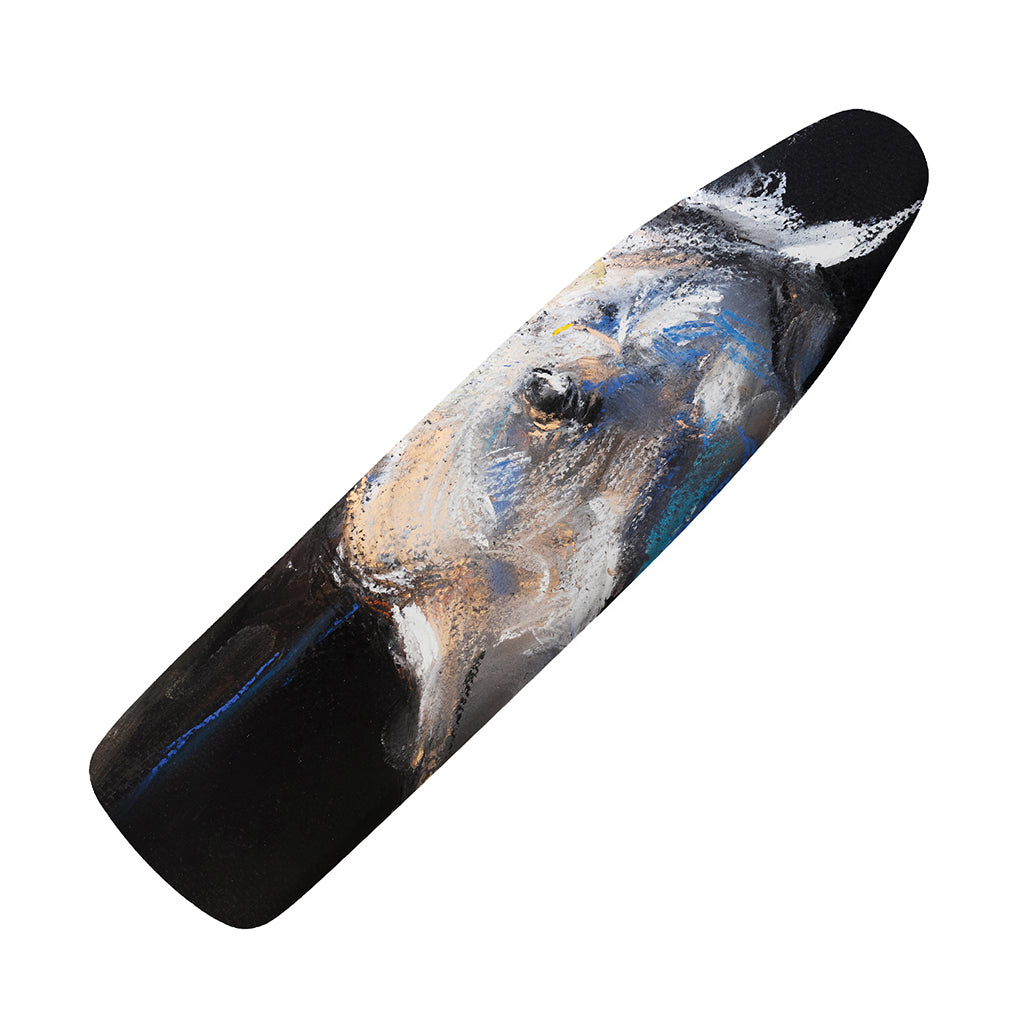 White Horse Portrait Print Ironing Board Cover
