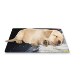 White Horse Portrait Print Pet Cooling Mat Cover