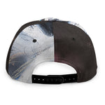 White Horse Portrait Print Snapback Cap