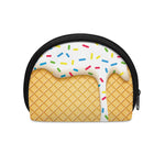 White Ice Cream Melted Print Coin Purse