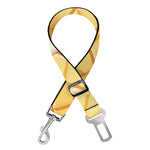 White Ice Cream Melted Print Dog Seat Belt