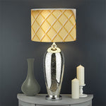 White Ice Cream Melted Print Drum Lamp Shade