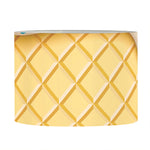 White Ice Cream Melted Print Drum Lamp Shade