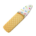 White Ice Cream Melted Print Ironing Board Cover