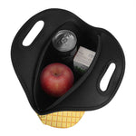 White Ice Cream Melted Print Neoprene Lunch Bag