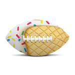 White Ice Cream Melted Print Rugby Ball