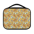 White Japanese Cranes Pattern Print Classic Bible Case