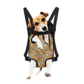 White Japanese Cranes Pattern Print Pet Carrier Backpack