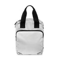 White Kaleidoscope Print Bible Tote Bag