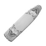 White Kaleidoscope Print Ironing Board Cover