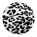 White Leopard Print Basketball