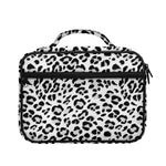 White Leopard Print Briefcase Bible Bag