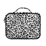 White Leopard Print Briefcase Bible Bag
