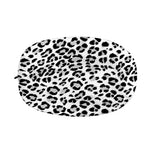 White Leopard Print Car Side Mirror Covers