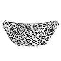White Leopard Print Fanny Pack