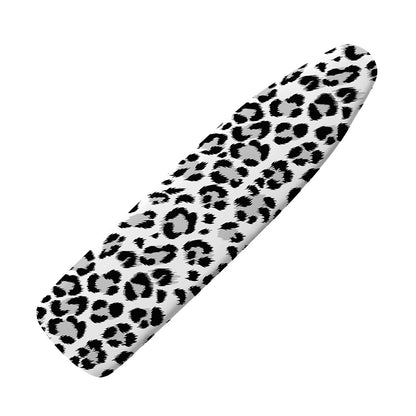 White Leopard Print Ironing Board Cover