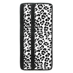 White Leopard Print Refrigerator Handle Covers