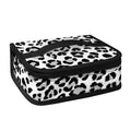 White Leopard Print Small Lunch Bag