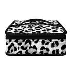 White Leopard Print Small Lunch Bag