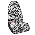 White Leopard Print Waterproof Car Seat Cover