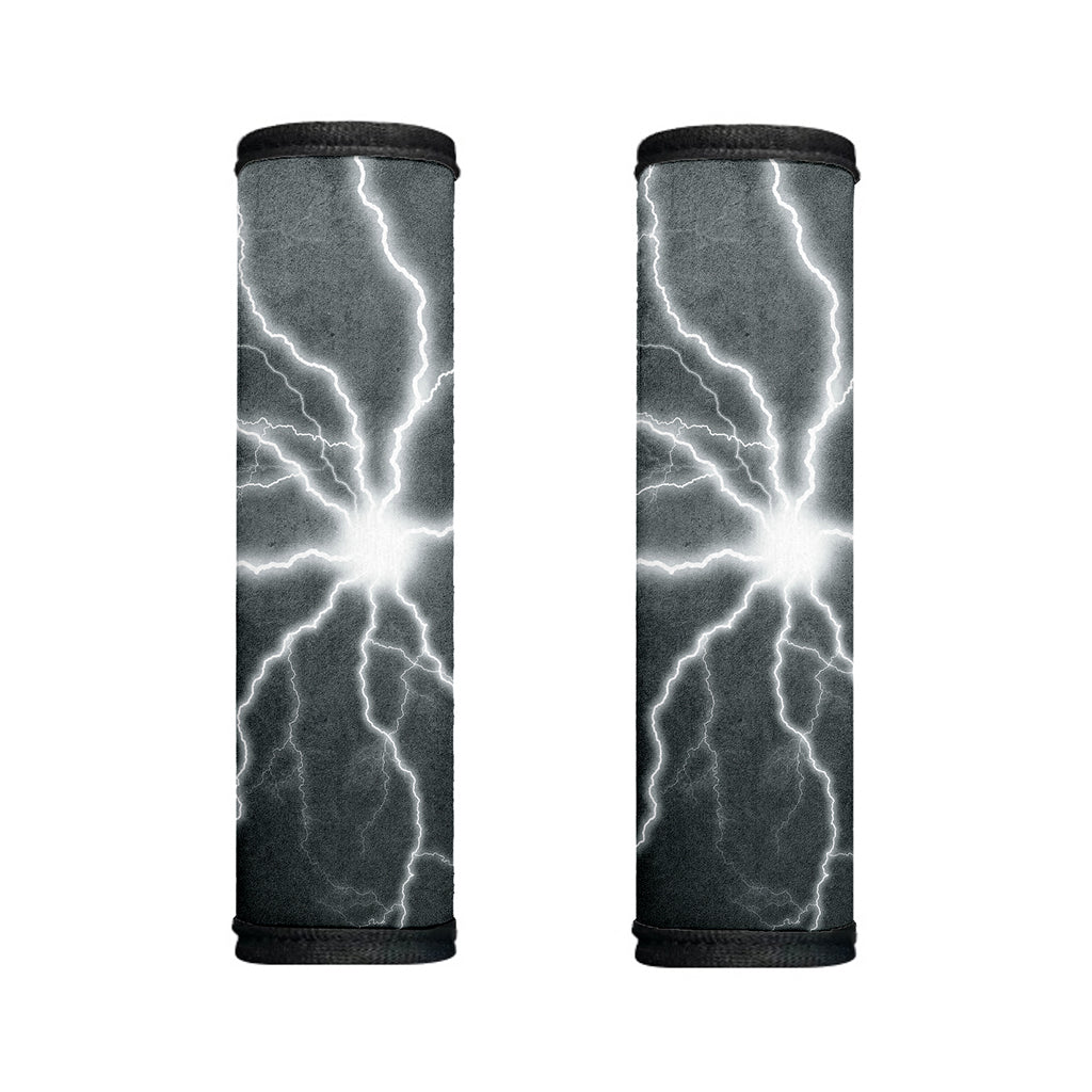 White Lightning Print Handle Covers