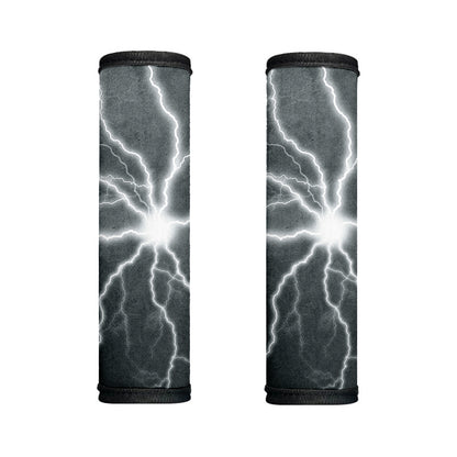 White Lightning Print Handle Covers